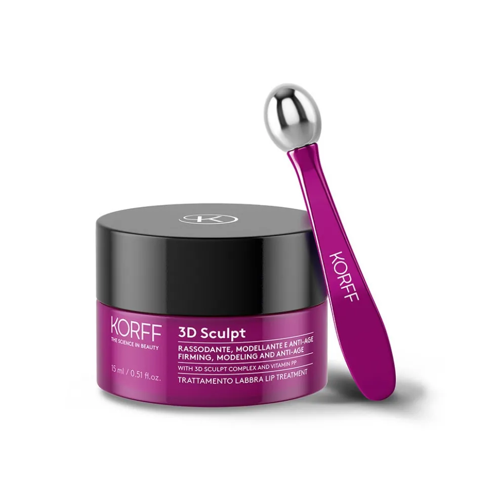 Korff 3D Sculpt - Trattamento Labbra Rassodante Modellante e Anti-Age, 15ml