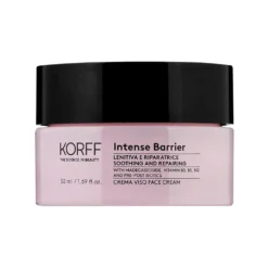 Korff Intense Barrier Crema Viso Lenitiva Riequilibrante, 50ml