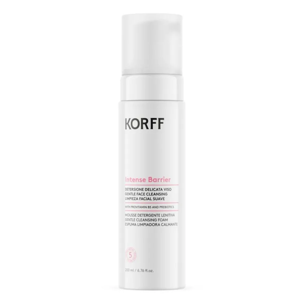 Korff Intense Barrier Mousse Detergente Lenitiva, 200ml