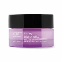 Korff Lifting - Crema Viso Ricca Anti-Età per Pelle Normale e Secca, 50ml
