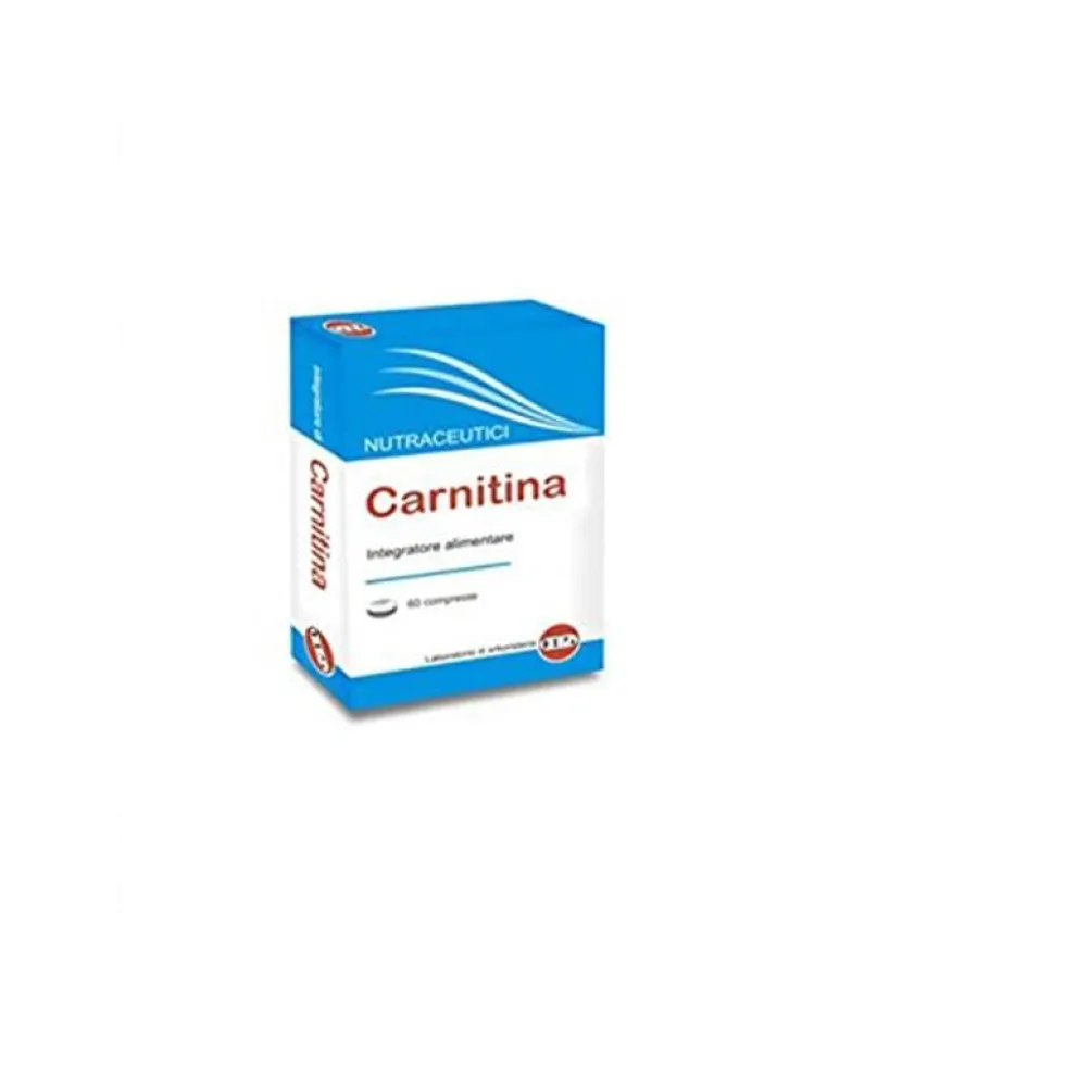 Kos Carnitina - Integratore alimentare per la produzione di energia, 40 compresse