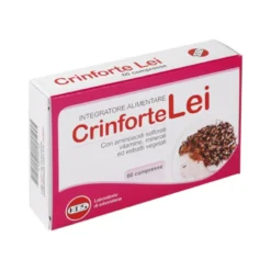 Kos Crinforte Lei - Integratore alimentare anticaduta per i capelli e le unghie, 60 compresse