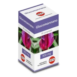 Kos Glucomannano - Integratore alimentare per la perdita di peso, 90 compresse da 500 mg