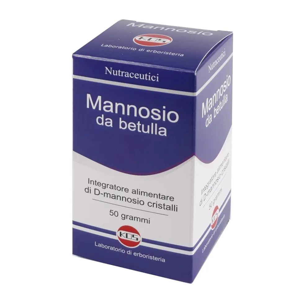 Kos Nutraceutici - Mannosio da Betulla Integratore Alimentare, 50g