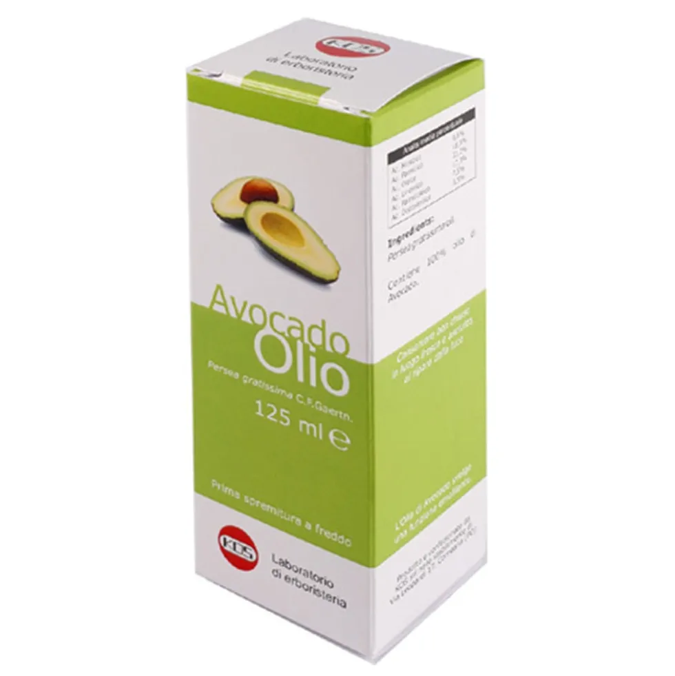 Kos Olio di Avocado dalla Polpa di Persea Gratissima, 125ml
