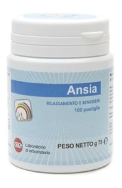 Kos Pastiglie Ansia - Integratore per il tono dell'umore e il rilassamento, 100 pastiglie