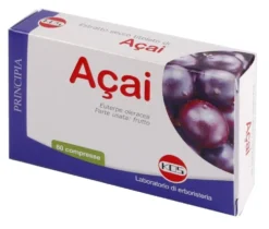 Kos Principia Açai - Integratore alimentare antiossidante e per il metabolismo, 60 compresse