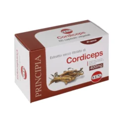 Kos Principia Cordiceps - Integratore per l'azione tonica e il sostegno metabolico, 60 capsule