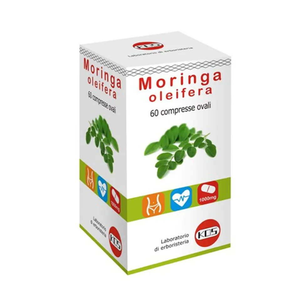 Kos Principia Moringa Oleifera - Integratore alimentare per l'equilibrio del peso, 60 compresse