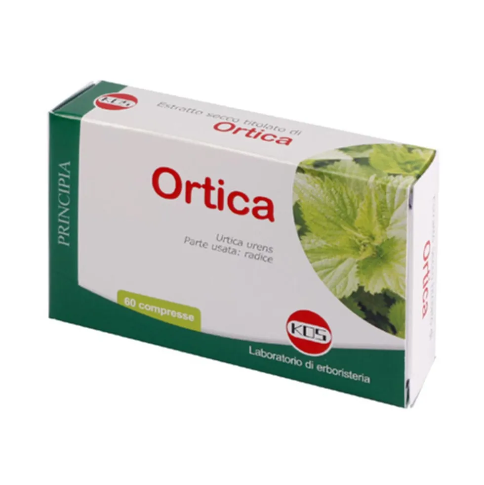 Kos Principia - Ortica Estratto Secco Integratore Alimentare, 60 Compresse