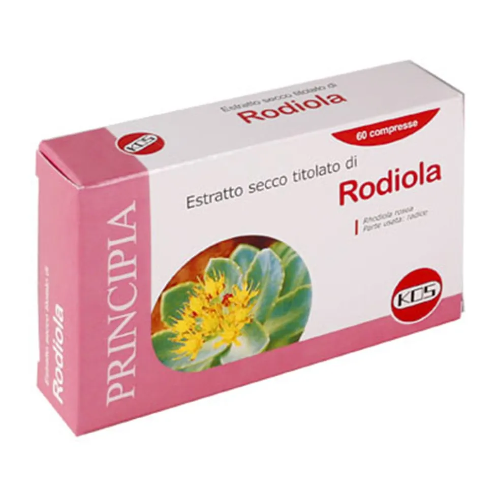 Kos Principia - Rodiola Integratore Alimentare, 60 Compresse