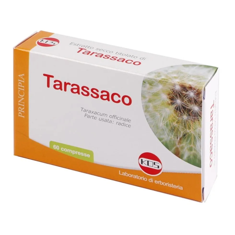 Kos Principia Tarassaco - Integratore alimentare per le funzioni depurative, 60 compresse
