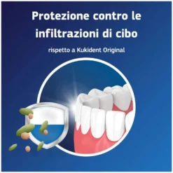 Kukident PLUS Sigillo MAXI Crema Adesiva per Dentiere Aroma Neutro, 57g