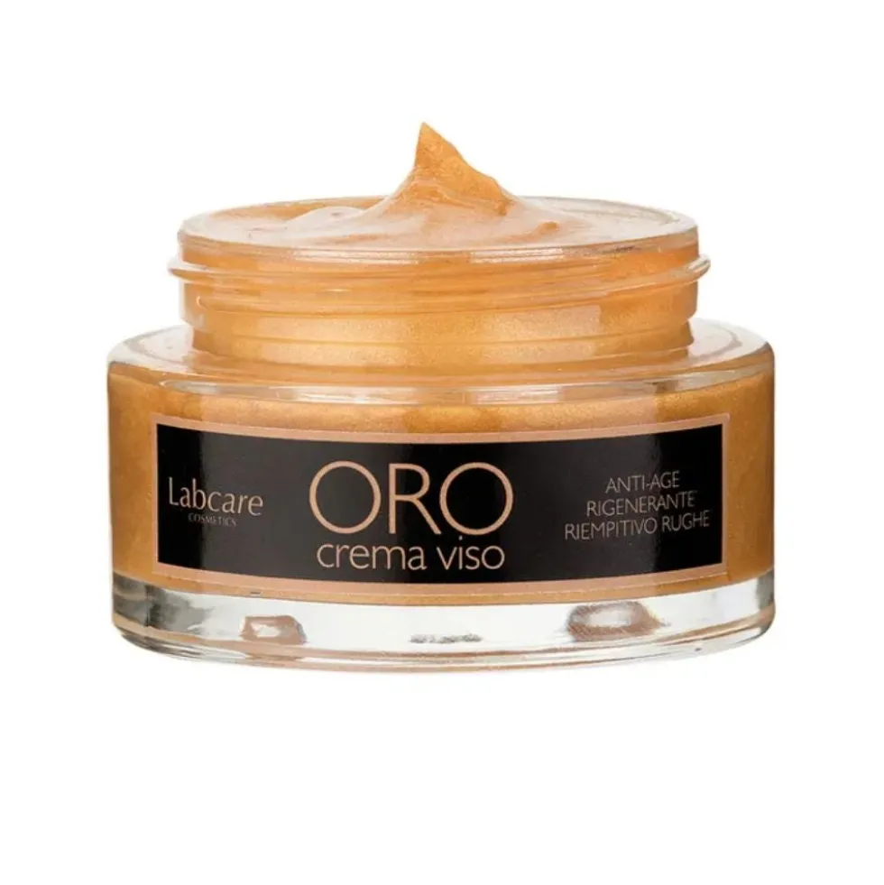 Labcare Oro Crema Viso Anti-Age Rigenerante Riempitiva, 50ml