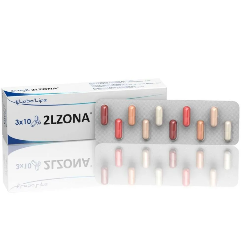 Labo'Life 2LZONA Medicinale Omeopatico in Granuli Microimmunoterapia, 30 Capsule