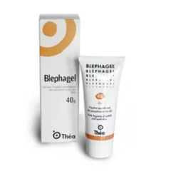 Laboratoires Thea Blephagel - Gel detergente sterile per l'igiene di palpebre e ciglia, 30 g