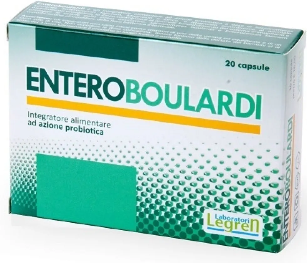 Laboratori Legren Nutriceutica - Enteroboulardi Integratore Alimentare,20Capsule