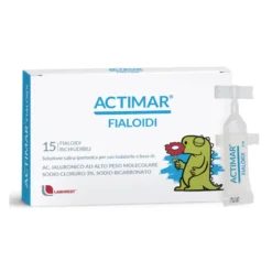 Laborest Actimar Fialoidi - Soluzione salina ipertonica per l'igiene nasale, 15 fialoidi da 5 ml