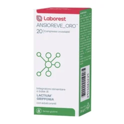 Laborest Ansioreve Oro Integratore Alimentare Benessere Mentale, 20 Compresse orosolubili