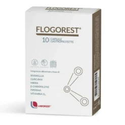 Laborest Flogorest - Integratore alimentare per gli stati di tensione localizzati, 10 capsule