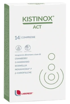 Laborest Kistinox Act - Integratore senza glutine per il benessere delle vie urinarie, 14 compresse