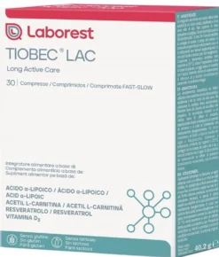 Laborest Tiobec Lac Integratore antiossidante per il sistema nervoso, 30 compresse
