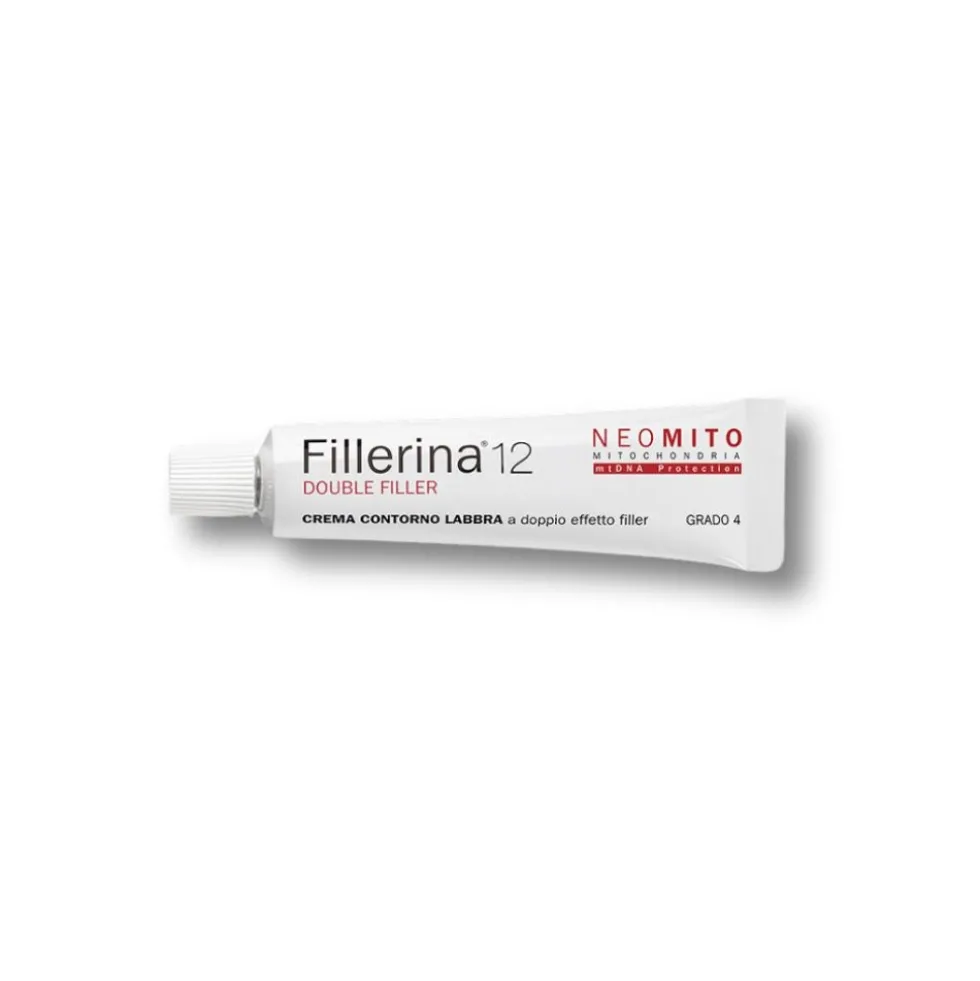 Labo Suisse Fillerina - 12 Double Filler Neo-MITO Crema Contorno Labbra Grado 4, 15ml