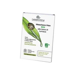La Dispensa Helidermina Bio - Maschera in tessuto alla bava di lumaca per idratare, 20 ml