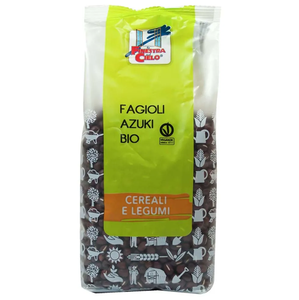 La Finestra Sul Cielo Fagioli Azuki Rossi BIO, 500g