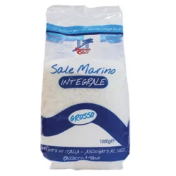 La Finestra Sul Cielo Sale di Sicilia - Sale marino integrale grosso per salare i cibi, 1 kg
