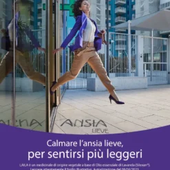 Laila per Ansia Lieve a base di Olio Essenziale di Lavanda, 14 Capsule Molli
