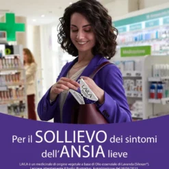 Laila per Ansia Lieve a base di Olio Essenziale di Lavanda, 14 Capsule Molli