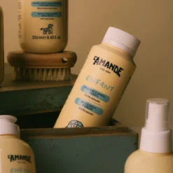 L'Amande Amido di riso Polvere lenitiva ed emolliente per la pelle sensibile, 150 g