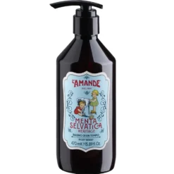 L'Amande Bagno di un Tempo Menta Bagnoschiuma, 470 ml