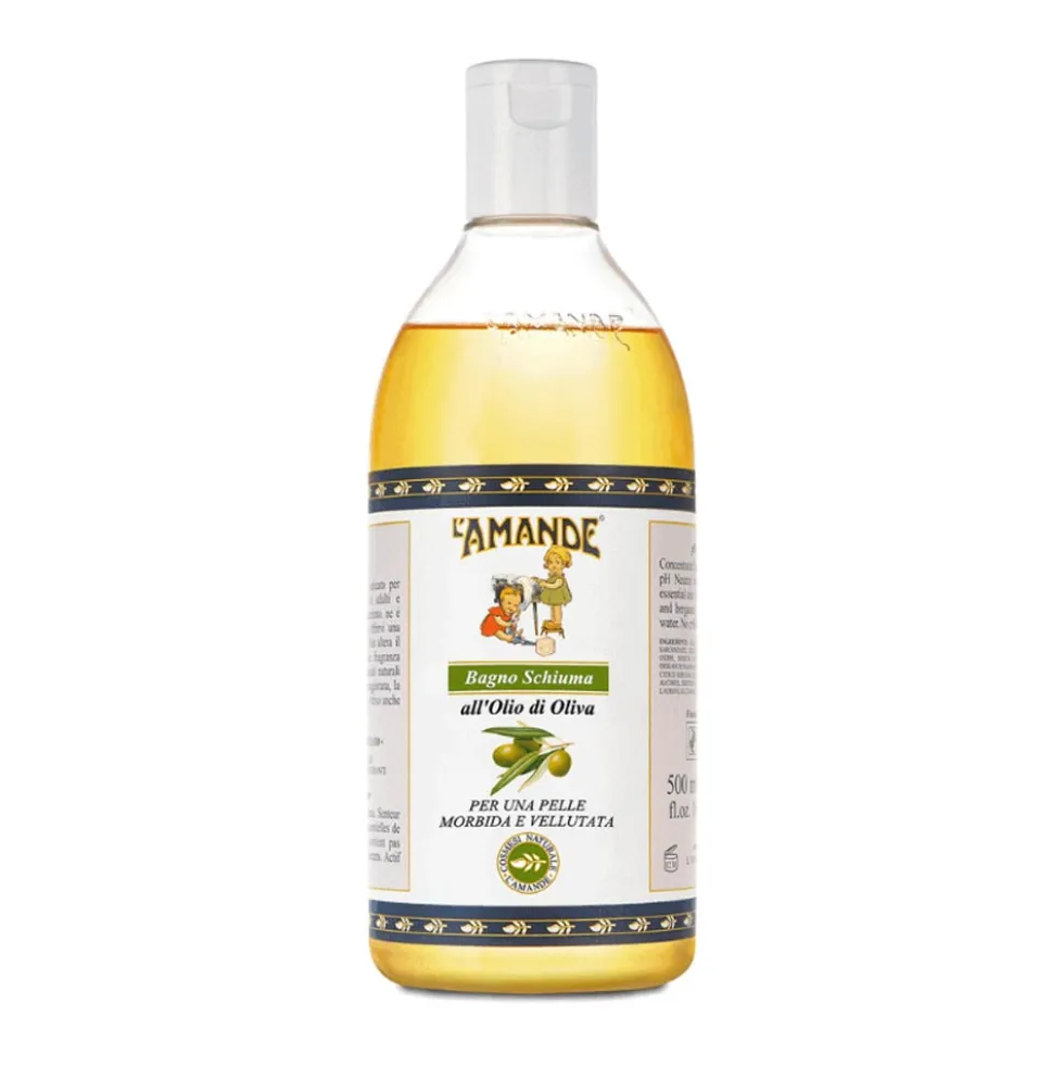 L'Amande Bagno Schiuma all'Olio di Oliva, 500ml