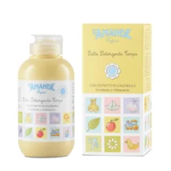 L'Amande Enfant - Latte Detergente Corpo per Neonati e Bambini, 150ml