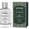 L'Amande Homme - Lozione dopobarba rinfrescante e tonificante per il viso, 100 ml