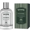 L'Amande Homme Pepe Nero - Profumo spray da uomo per il corpo, 100 ml