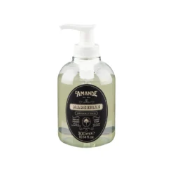L'Amande Marseille Sapone Liquido all'Olio di Mandorle Dolci Detergente emolliente per le mani, 300 ml