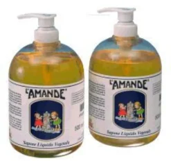 L'Amande Sapone Liquido Vegetale con Olii Essenziali, 500ml