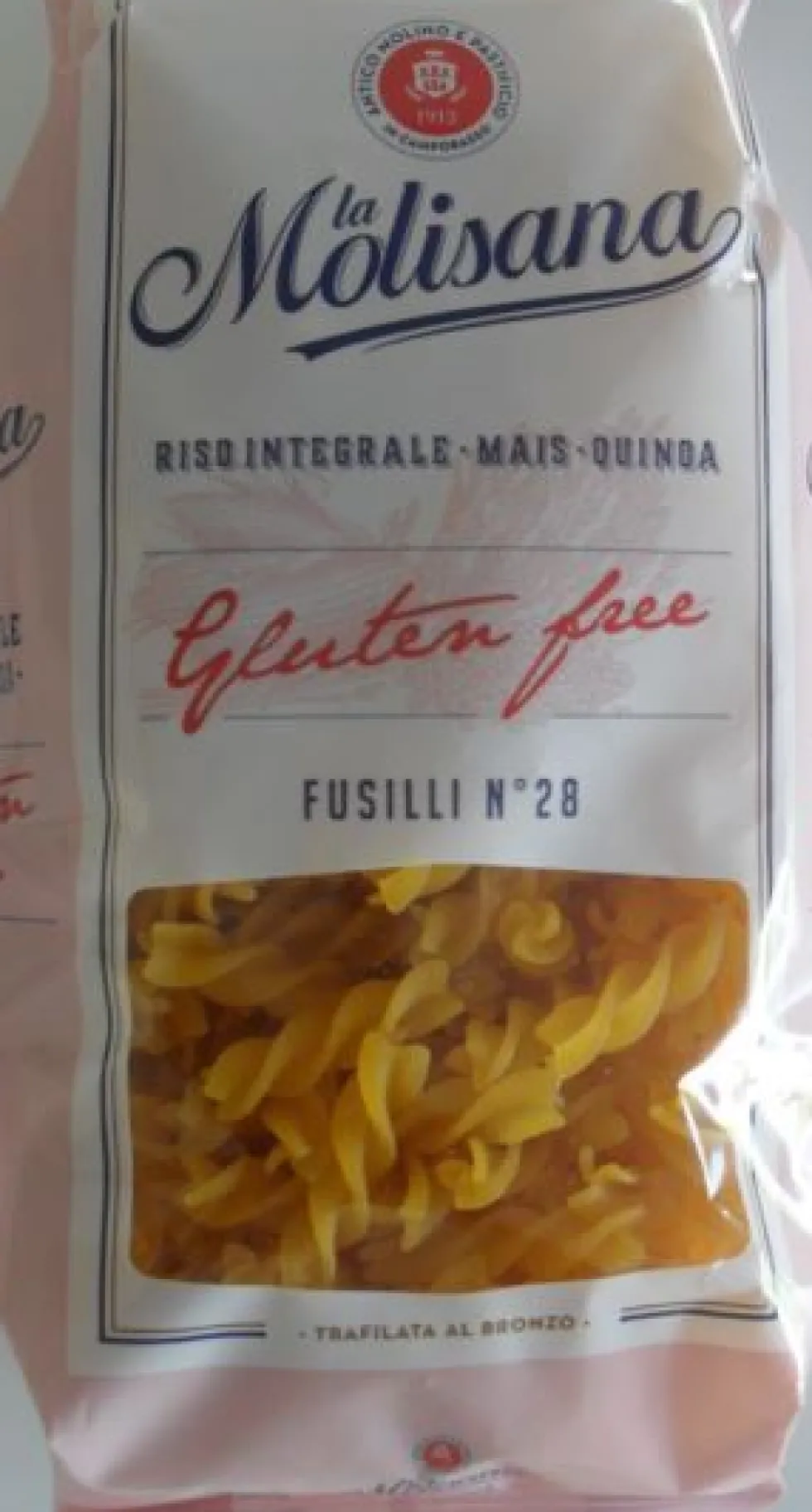 La Molisana Fusilli 28 - Pasta senza glutine per celiaci e intolleranti, 400 g