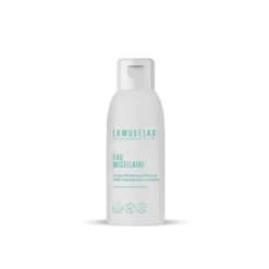 Lamuselab Acqua micellare purificante - Detergente struccante per pelle mista e acneica, 100 ml