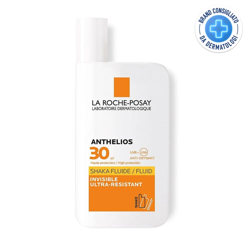 La Roche-Posay Anthelios - Shaka Fluido Protezione Solare Resistente SPF30, 50ml
