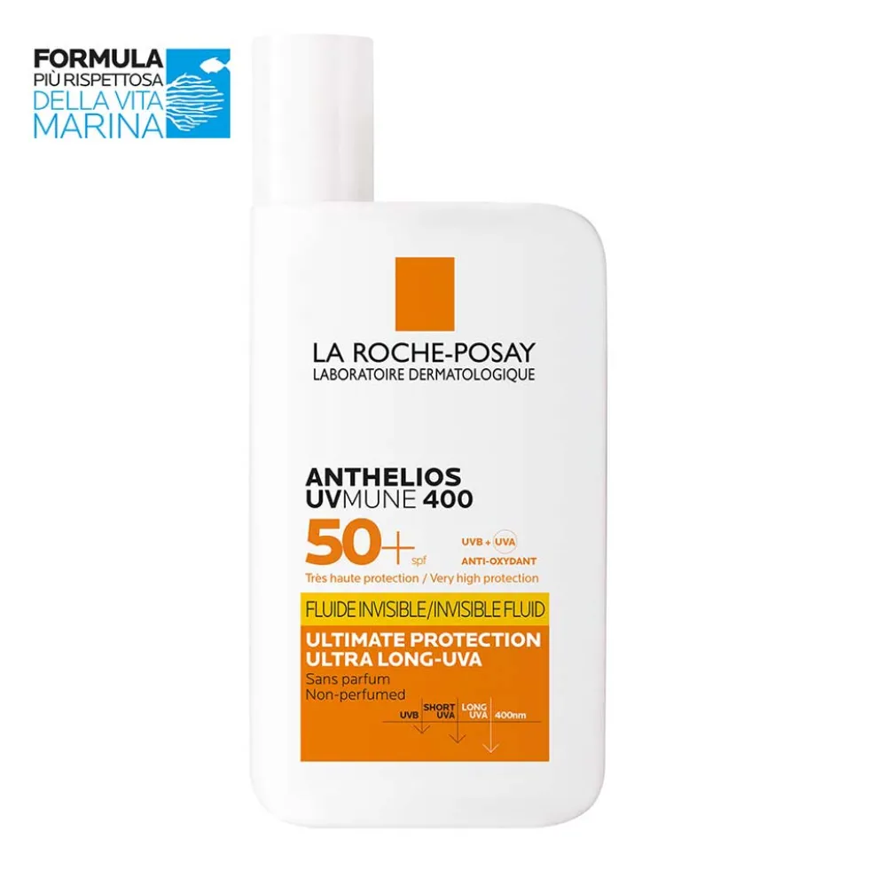 La Roche-Posay Anthelios - UVMune400 Fluido Invisibile SPF50+ Senza Profumo,50ml