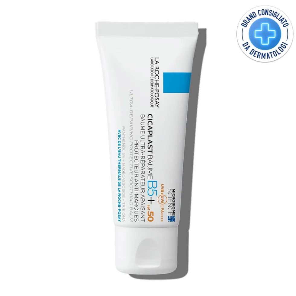 La Roche-Posay Cicaplast - Baume B5+ SPF50 Balsamo Lenitivo, 40ml