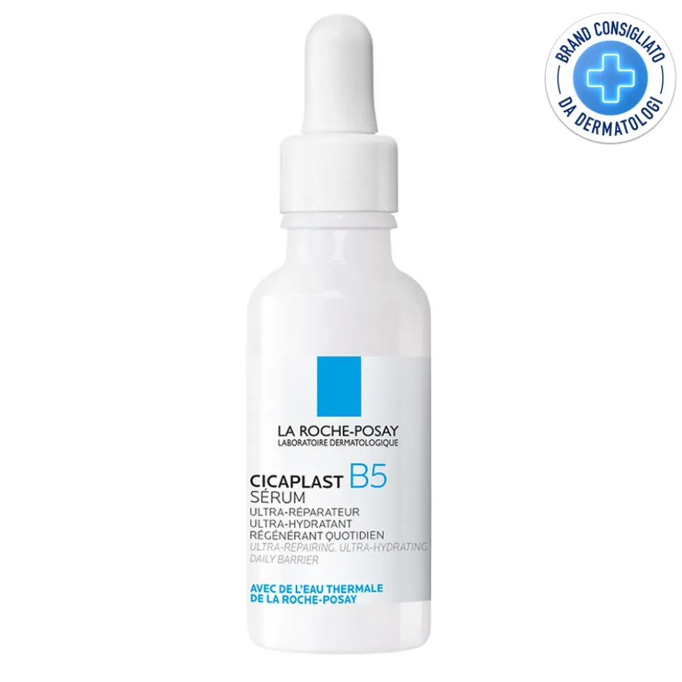 La Roche-Posay Cicaplast - B5 Siero Viso Idratante Riparatore, 30ml