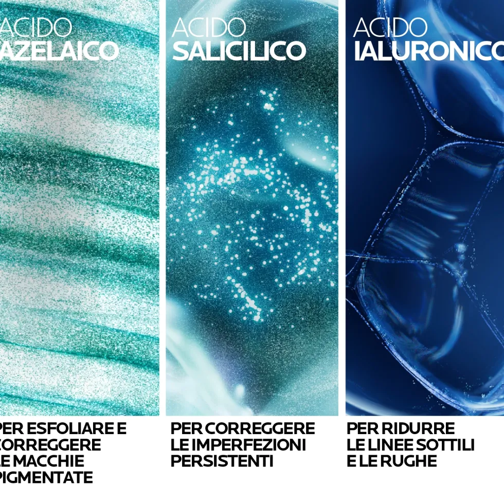 La Roche-Posay Effaclar - A.Z. Gel-Crema con Acido Azelaico Azione Anti-Imperfezioni Anti-Segni e Anti-Rughe, 40ml