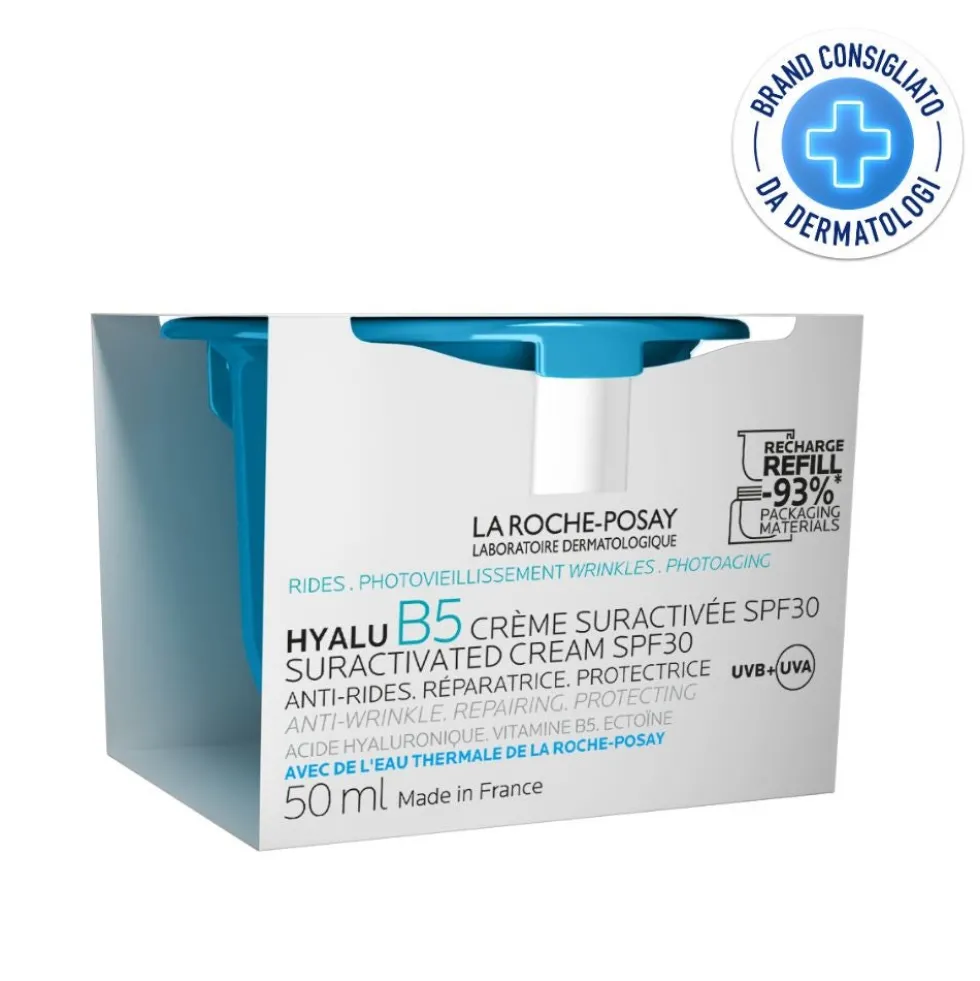 La Roche-Posay Hyalu B5 - Ricarica Crema Viso Anti-rughe Rassodante Levigante Rimpolpante, 50ml