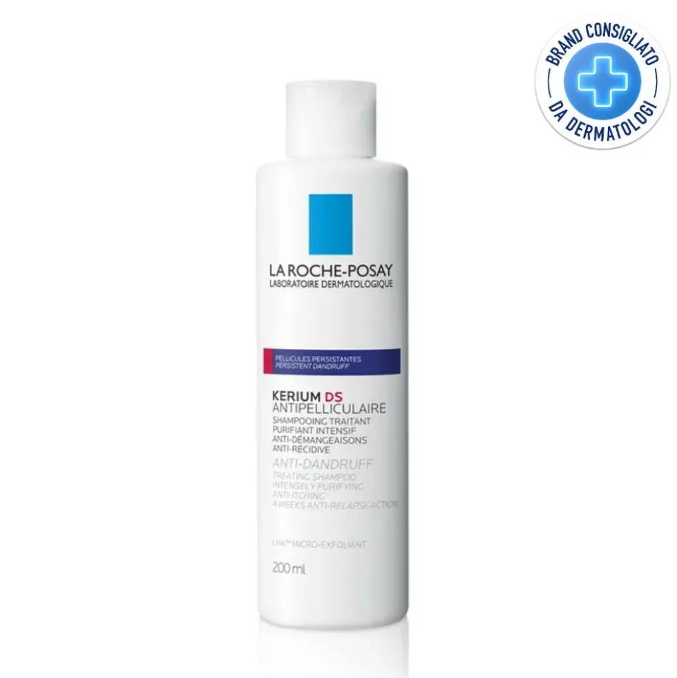 La Roche-Posay Kerium - DS Intensive Shampoo Antiforfora Intensivo, 200ml