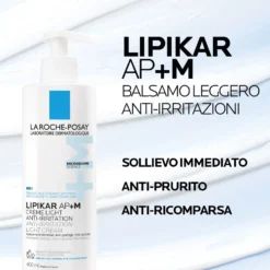 La Roche-Posay Lipikar AP+M Balsamo Leggero Anti-Irritazioni, 400ml